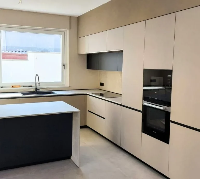 cucina con penisola