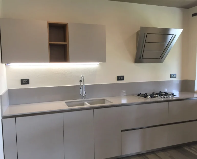 soluzione cucina e salotto