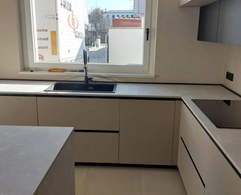 cucina con penisola