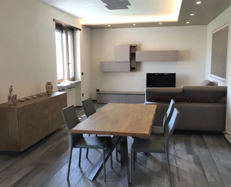 soluzione cucina e salotto